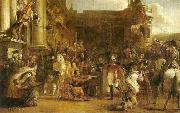 Sir David Wilkie the entrance of george iv at holyrood house France oil painting artist